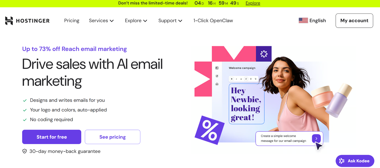 Reach Email marketing
